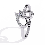 Bloomed Heart Promise Ring