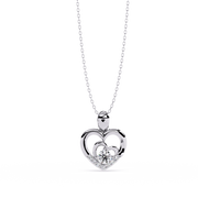 Forever Fold Heart Pendant