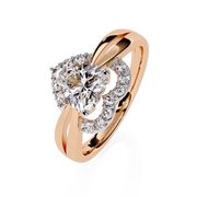 Haloed Heart Promise Ring