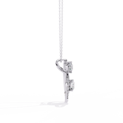 Double Glow Heart Pendant