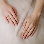 Twin Heart Embrace Ring