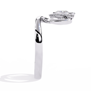 Twin Heart Embrace Ring