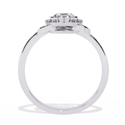 Twin Heart Embrace Ring