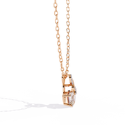 Infinity Heart Drop Pendant