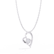 golden Heart Embrace Pendant