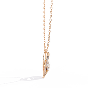 golden Heart Embrace Pendant