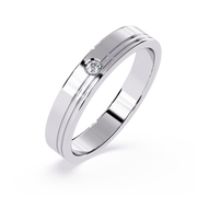 Heart-in-Heart Spark Ring