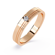 Heart-in-Heart Spark Ring