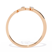 Floating Heart Whisper Ring