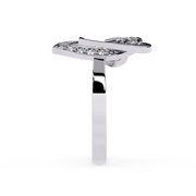 Eternal Heart Outline Ring