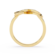 Eternal Heart Outline Ring