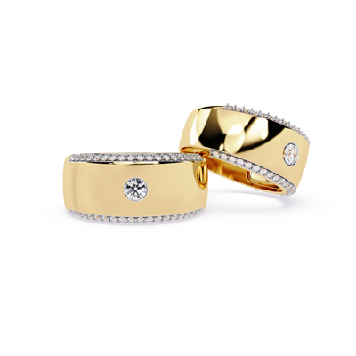 Diamond Arc Band Single