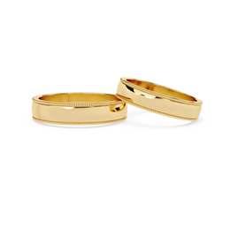 Beaded Edge Classic Band Single