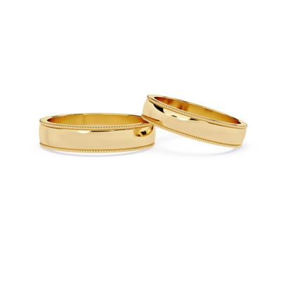 Beaded Edge Classic Band Single