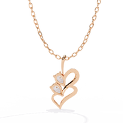 Triple Promise Heart Pendant