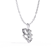 Triple Promise Heart Pendant