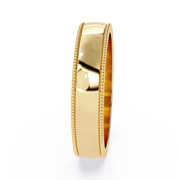 Beaded Edge Classic Band Single