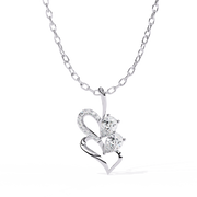 Triple Promise Heart Pendant