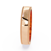 Beaded Edge Classic Band Single