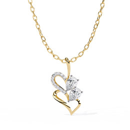 Triple Promise Heart Pendant