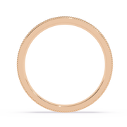 Beaded Edge Classic Band Single