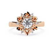 Raised Solitaire Setting Ring