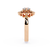 Raised Solitaire Setting Ring