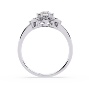 Raised Solitaire Setting Ring