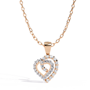 Soft Spiral Love Pendant