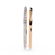 Diamond & Plain Duo Band Set Single