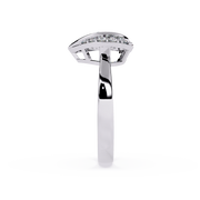 Heart Embrace Solitaire Ring