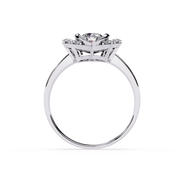 Heart Embrace Solitaire Ring