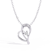 Blooming Hearts Cluster Pendant