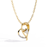 Blooming Hearts Cluster Pendant