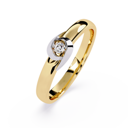 Heart Diamond Ring Single