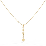 Gentle Drop Heart Pendant