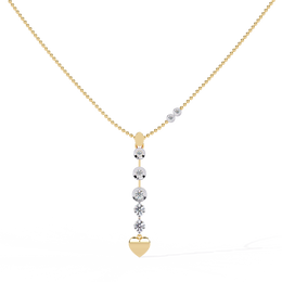 Gentle Drop Heart Pendant