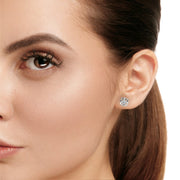 Infinite Frame Studs Earrings