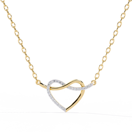 Endless Love Curve Pendant