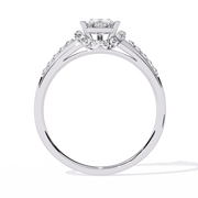 Heart Halo Grace Ring