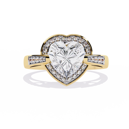 Petal Heart Bloom Ring