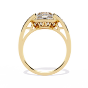 Petal Heart Bloom Ring