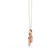 Cherished Duo Heart Pendant