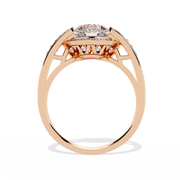 Petal Heart Bloom Ring