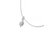 Eye Twist Dawn Diamond Pendant