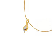 Eye Twist Dawn Diamond Pendant