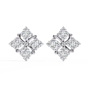 Celeste Square Stud Earrings