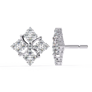 Celeste Square Stud Earrings