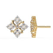 Celeste Square Stud Earrings