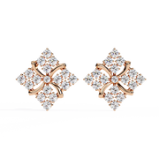 Celeste Square Stud Earrings